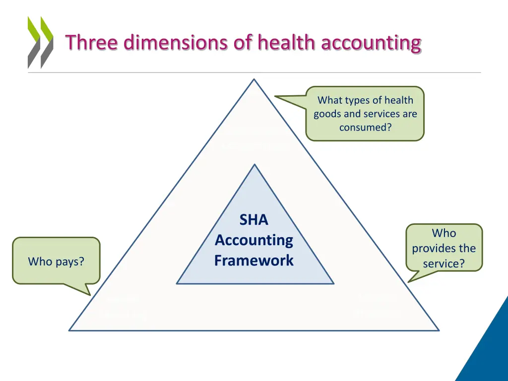 three dimensions of health accounting