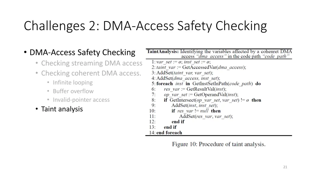 challenges 2 dma access safety checking 5
