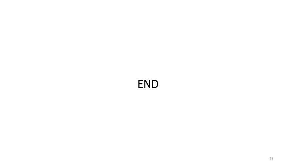 end end