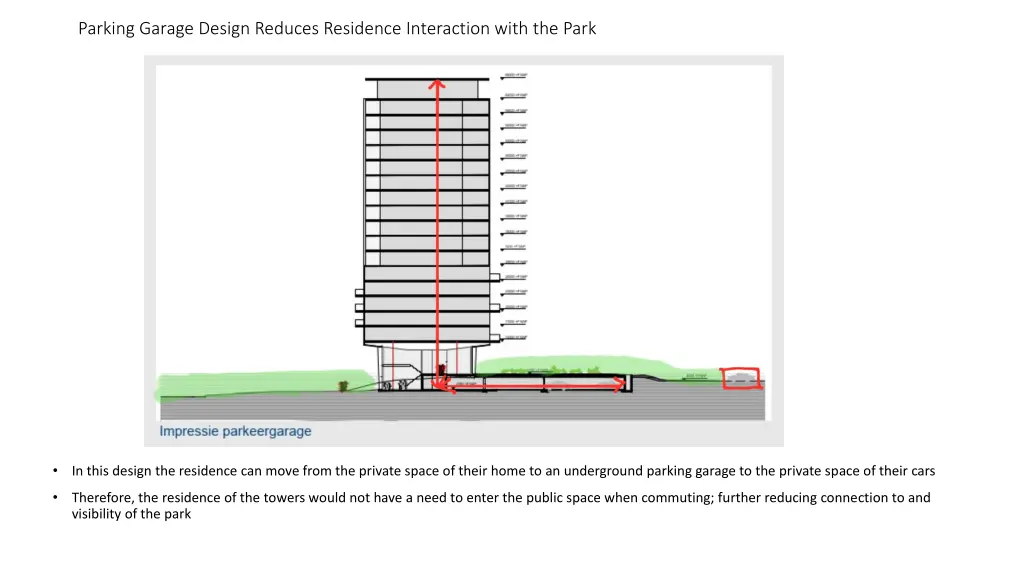 parking garage design reduces residence