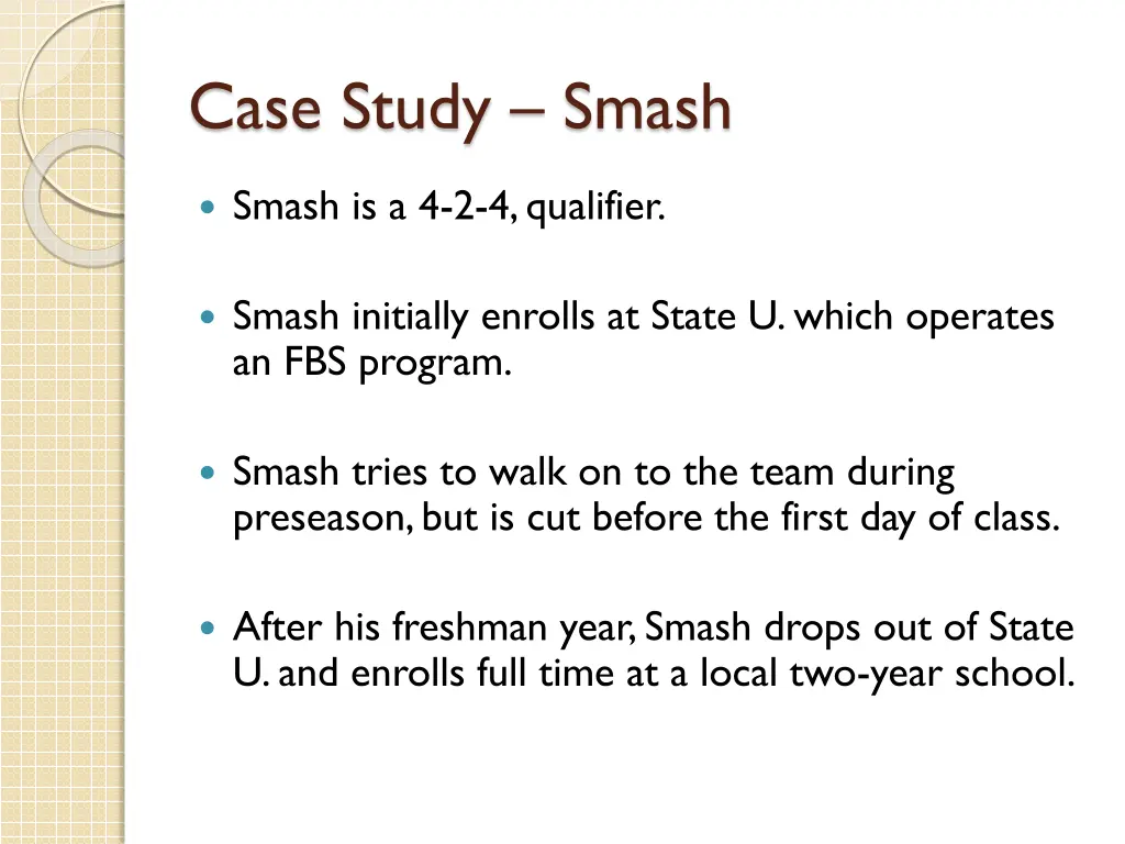 case study smash