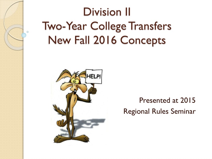 division ii