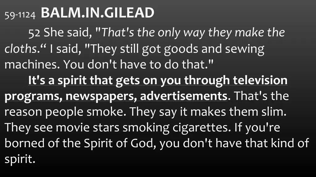 59 1124 balm in gilead 52 she said that