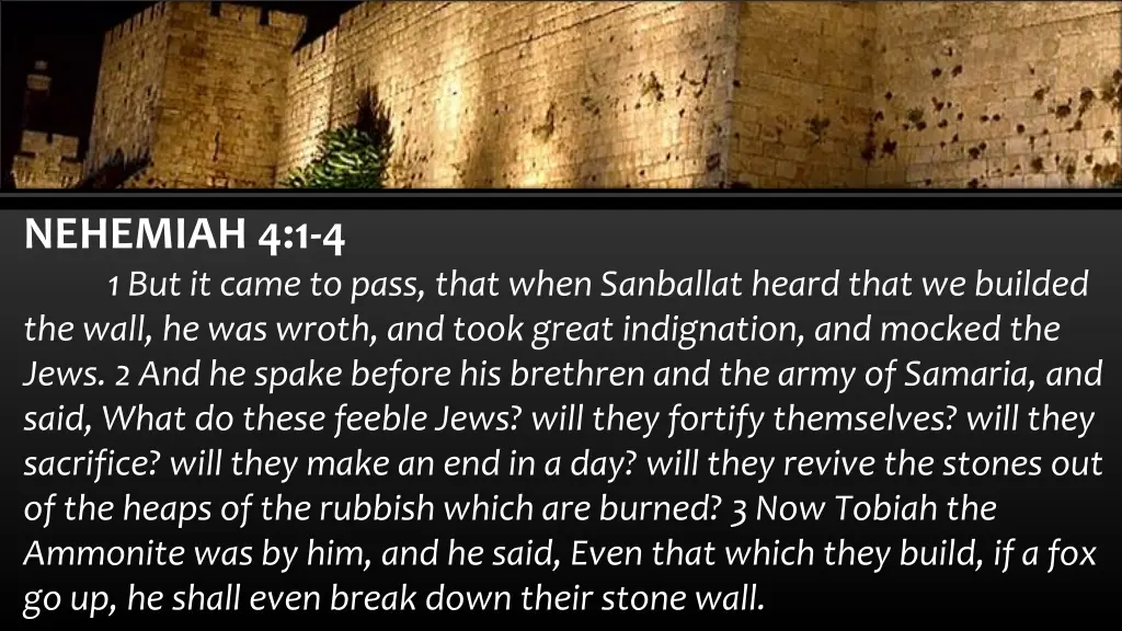 nehemiah 4 1 4 1 but it came to pass that when