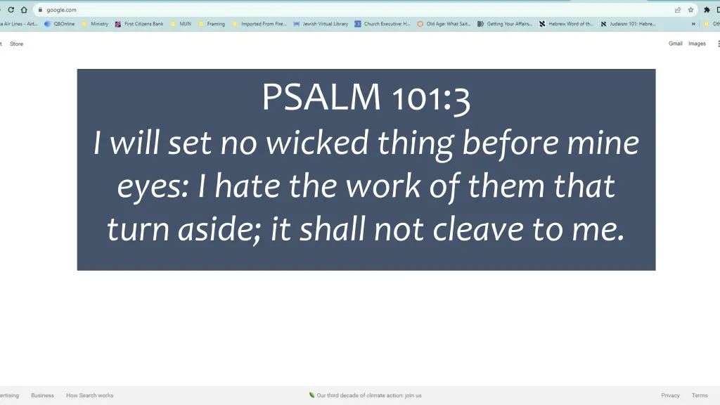 psalm 101 3