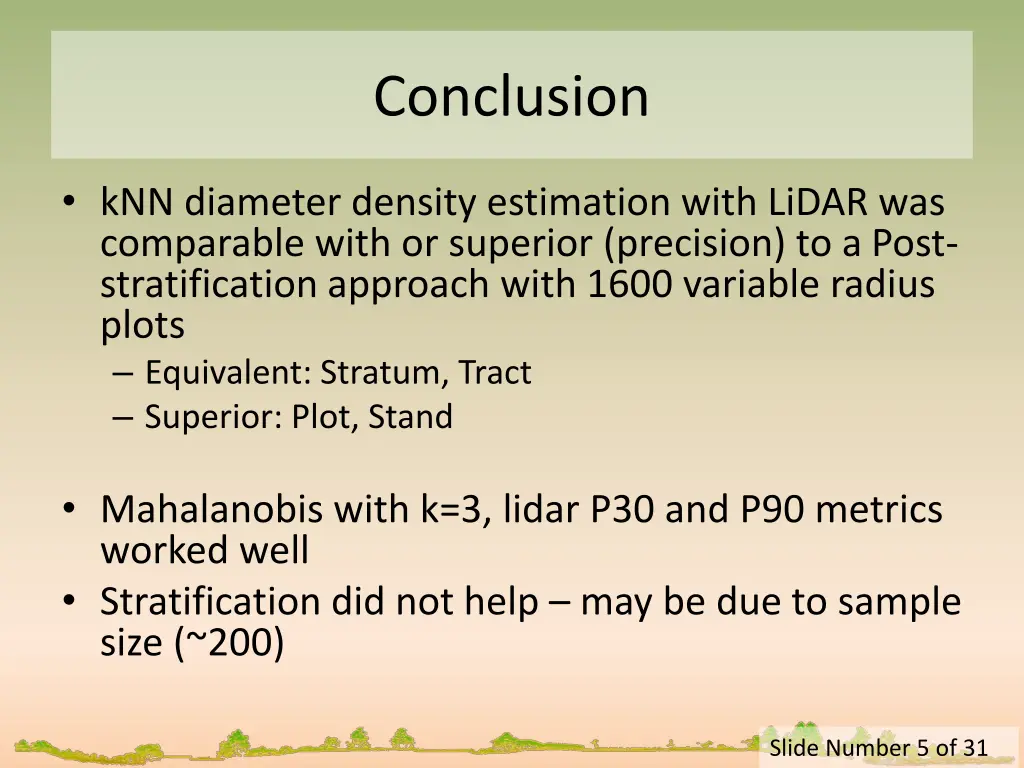 conclusion