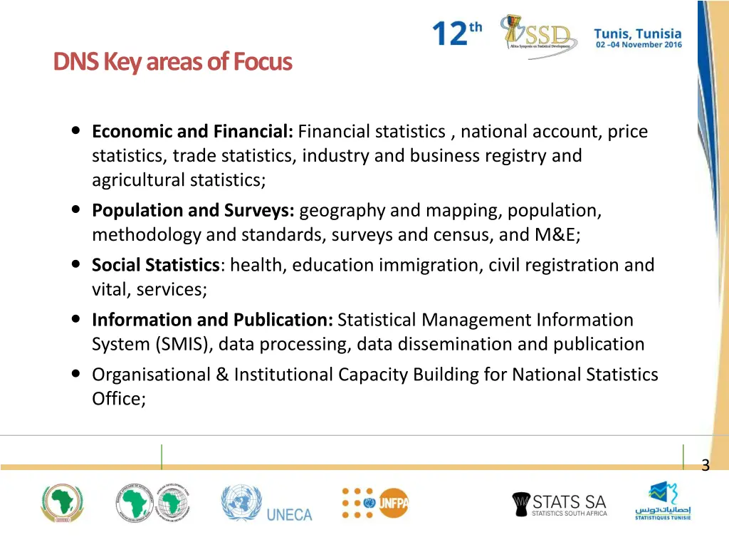 dns key areas of focus