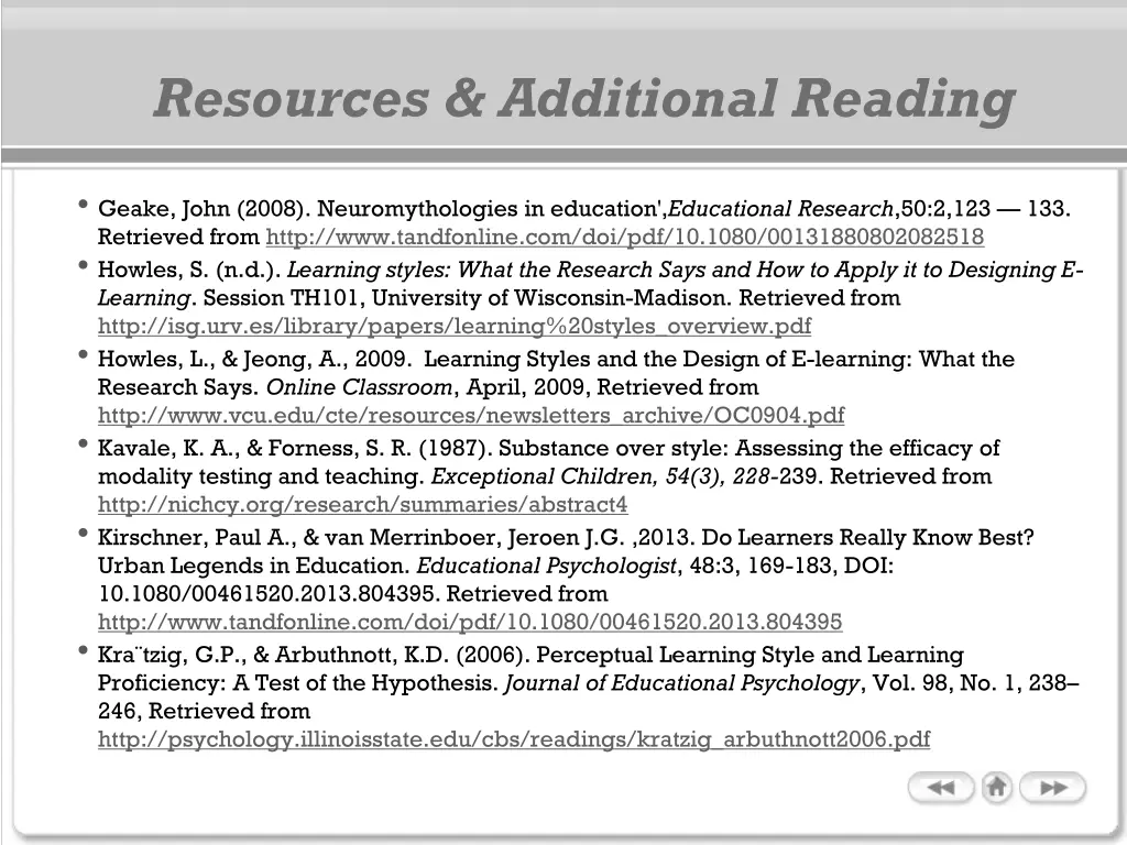 resources additional reading 2