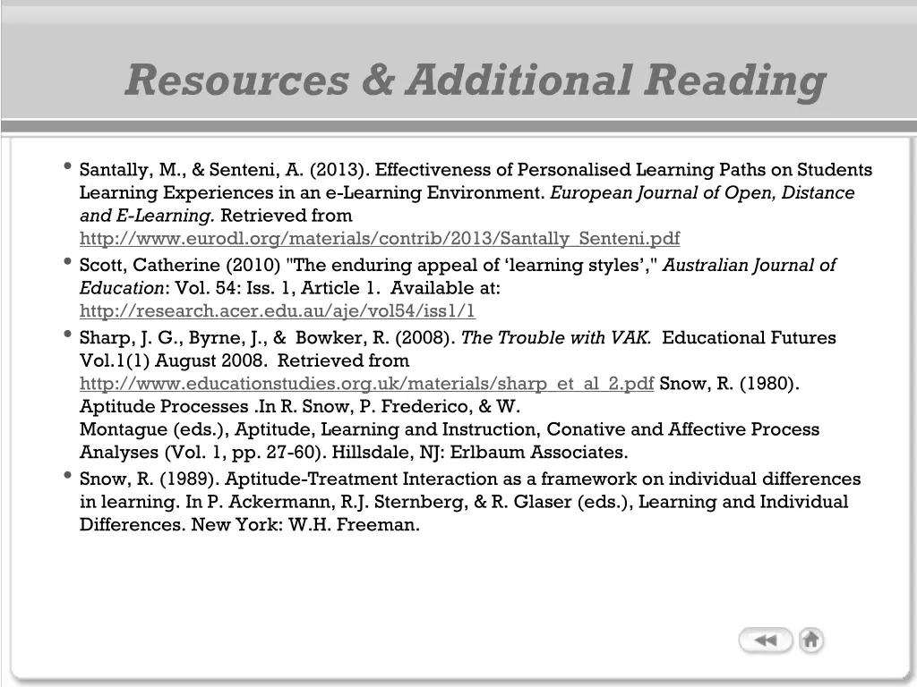 resources additional reading 5