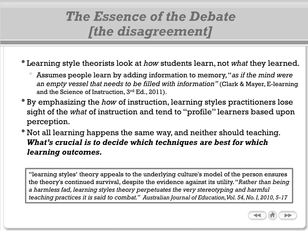 the essence of the debate the disagreement 1