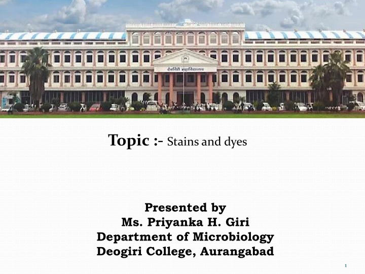 topic stains and dyes