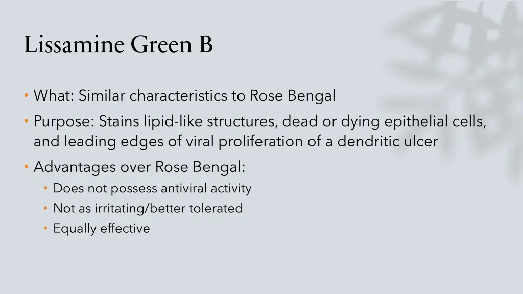 lissamine green b