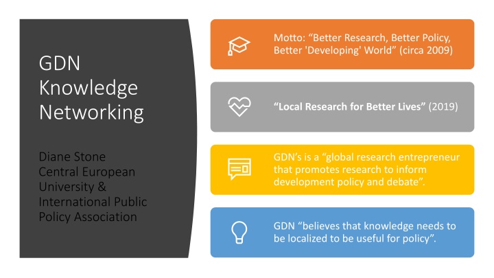 motto better research better policy better