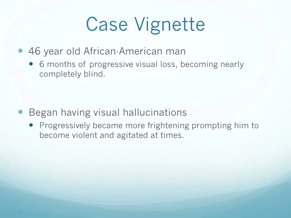 case vignette