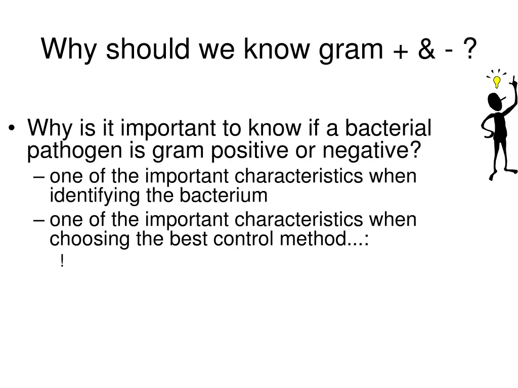 why should we know gram