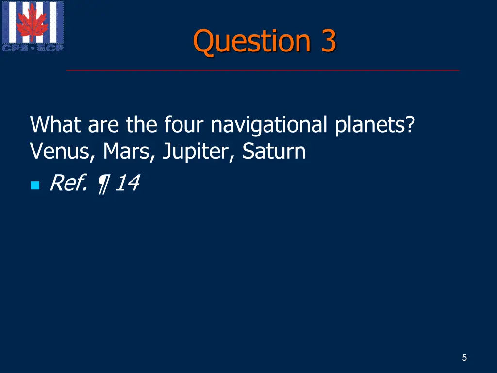 question 3