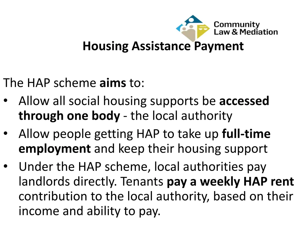 housing assistance payment 1