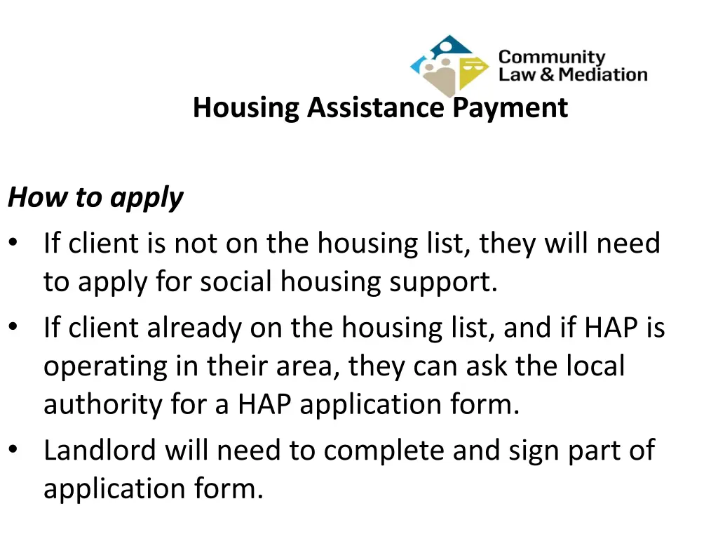 housing assistance payment 4