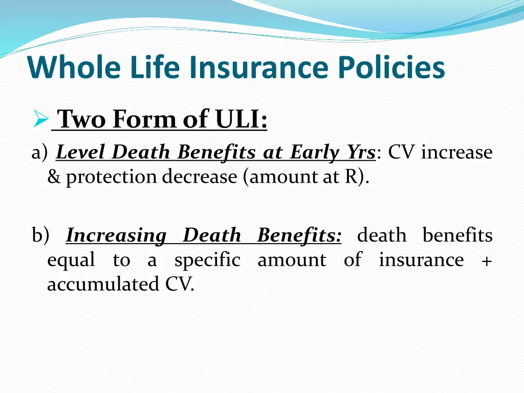 whole life insurance policies 10