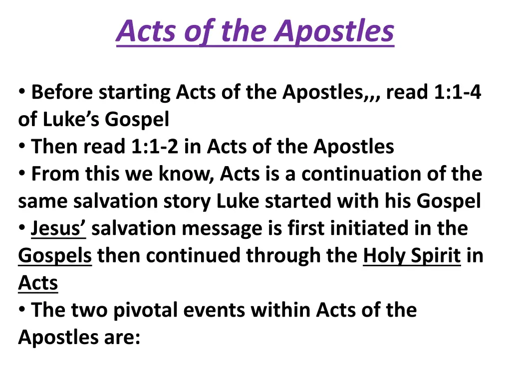 acts of the apostles 1