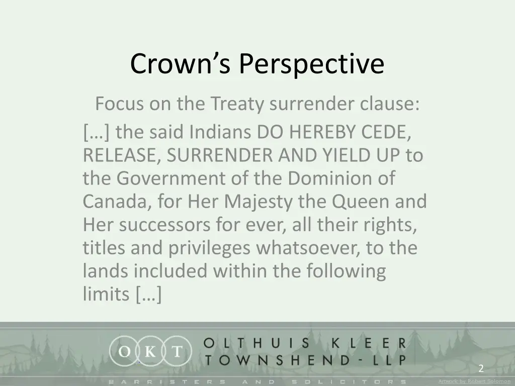 crown s perspective