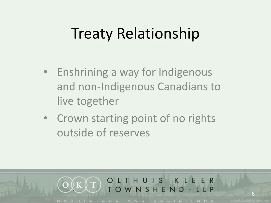 treaty relationship