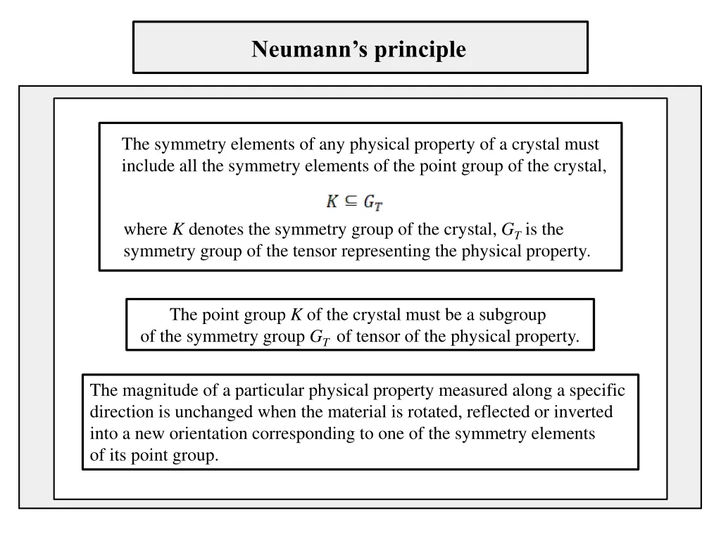 neumann s principle