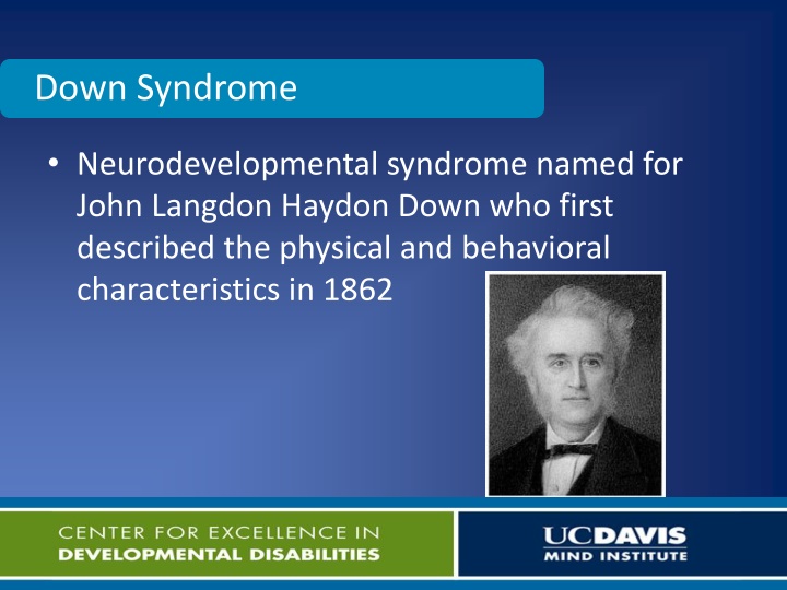 down syndrome