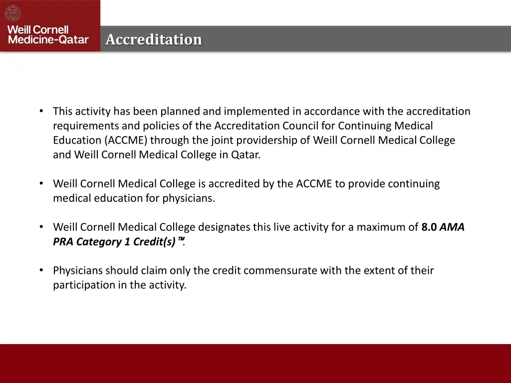 accreditation