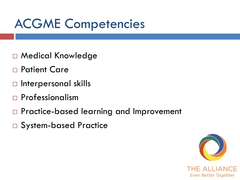 acgme competencies
