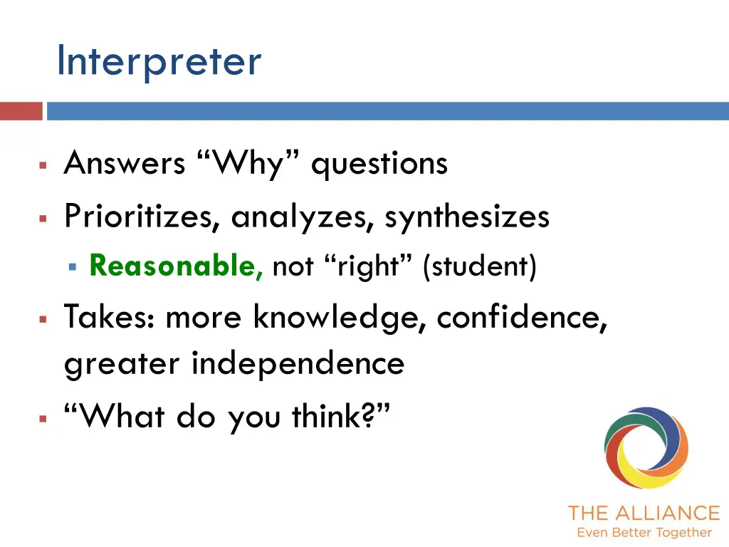 interpreter