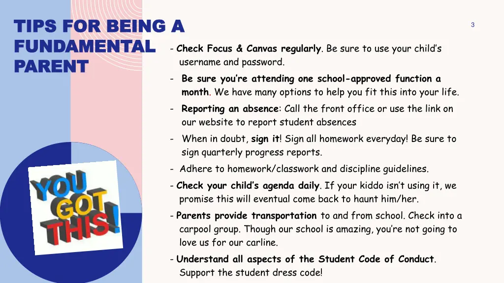 tips for being a tips for being a fundamental