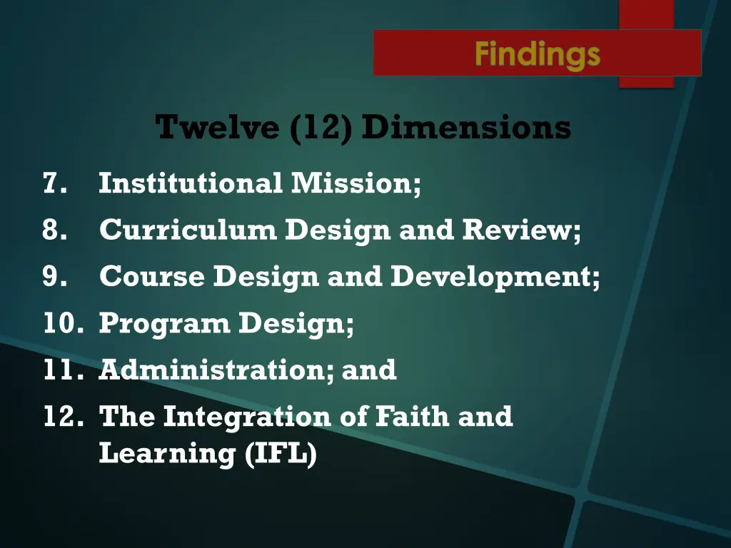 findings 1
