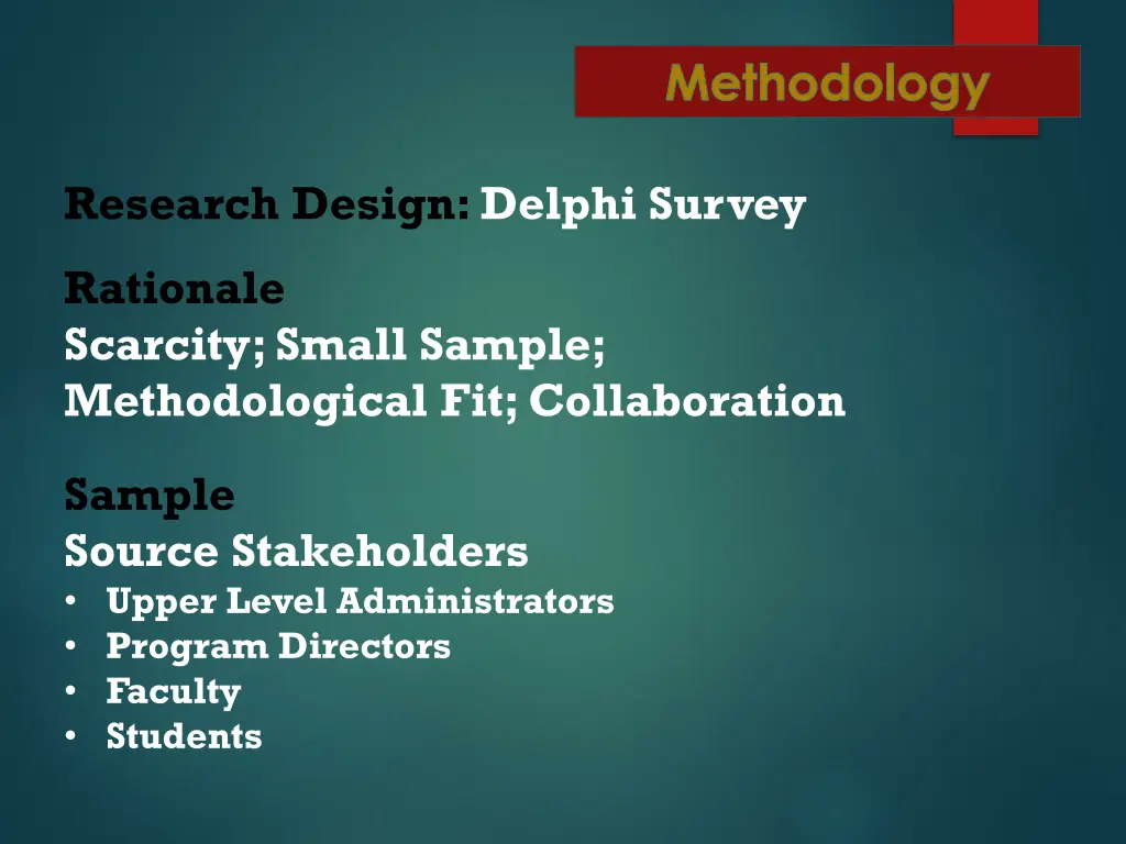 methodology