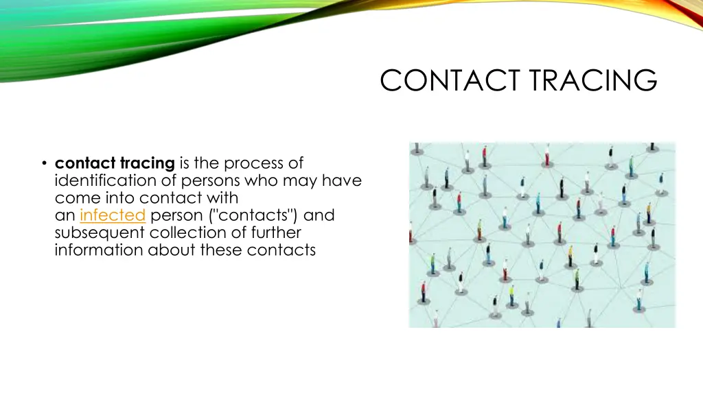 contact tracing