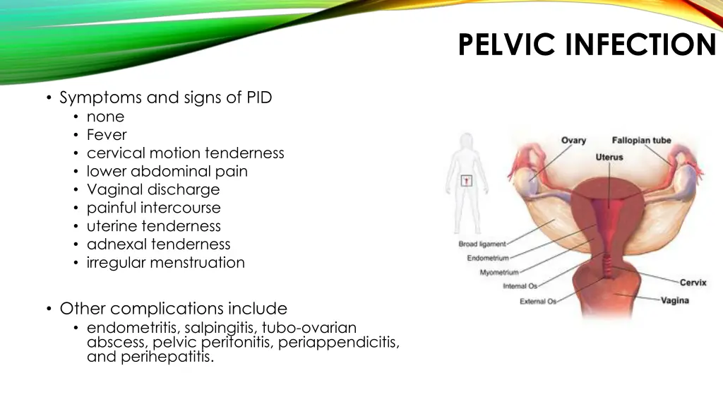 pelvic infection