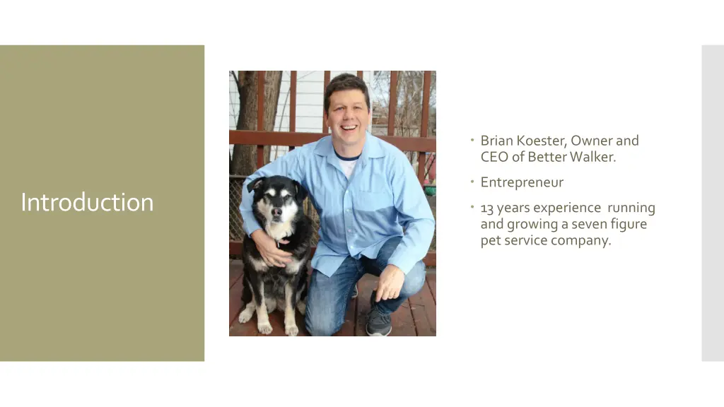 brian koester owner and ceo of better walker