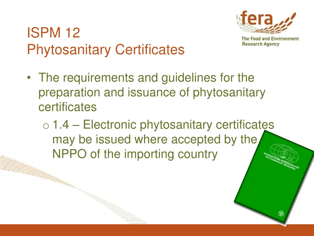 ispm 12 phytosanitary certificates