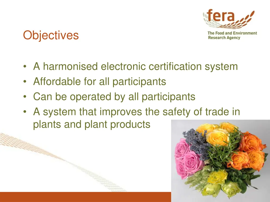objectives