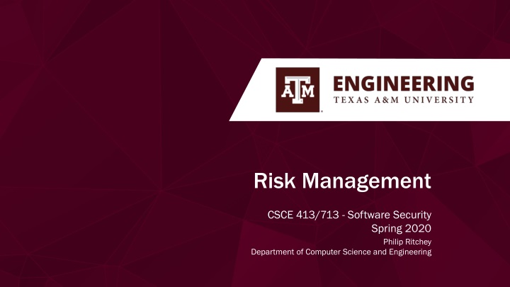 risk management