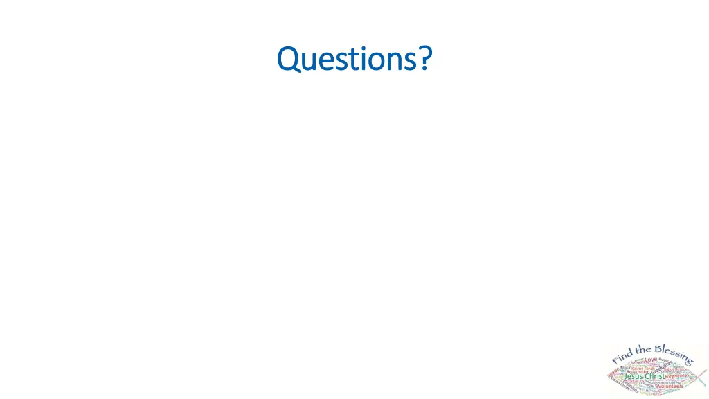questions questions