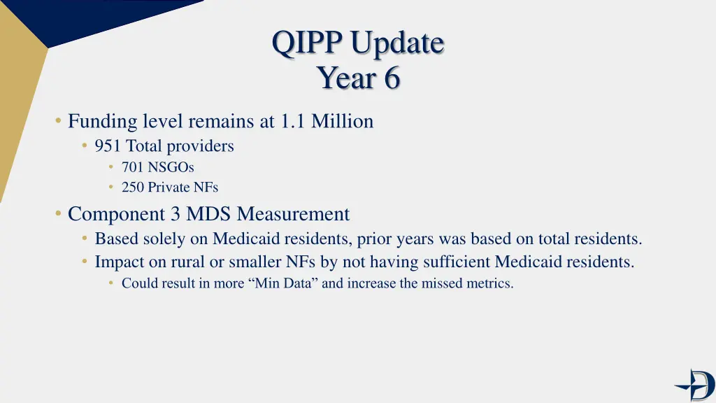 qipp update year 6