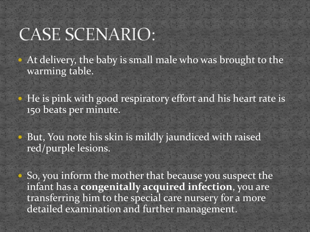 case scenario 2