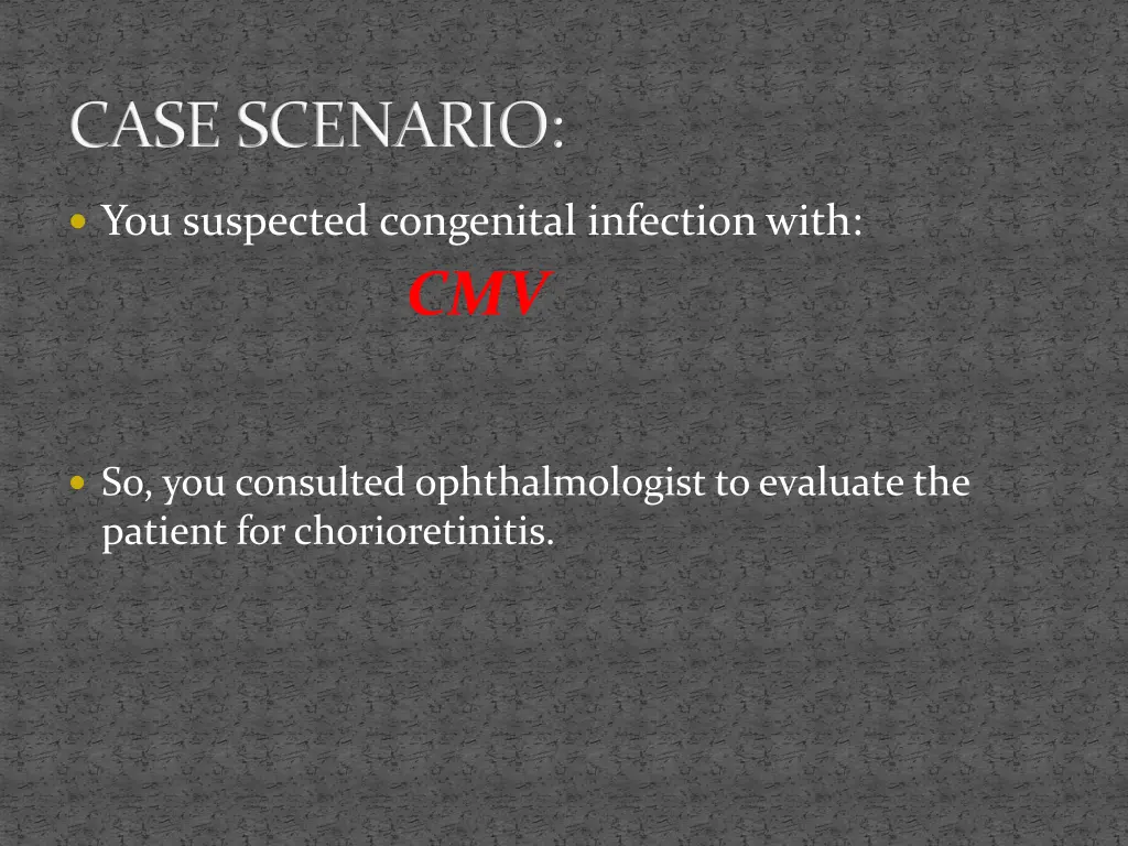 case scenario 7