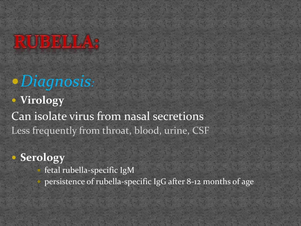 diagnosis