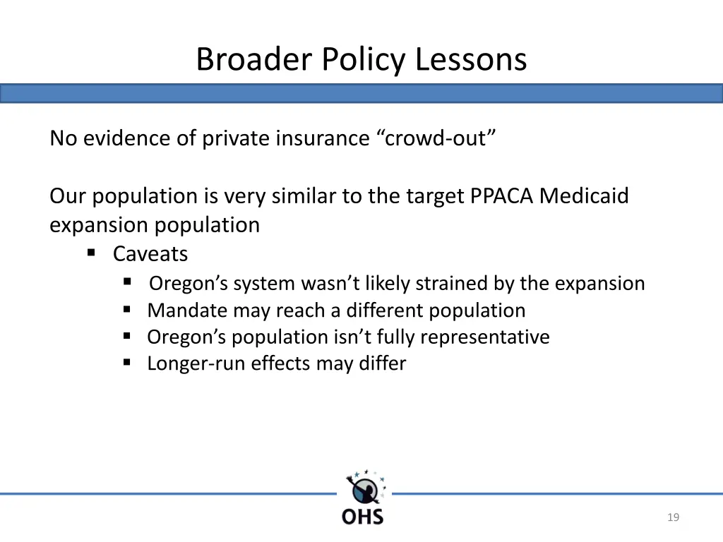 broader policy lessons