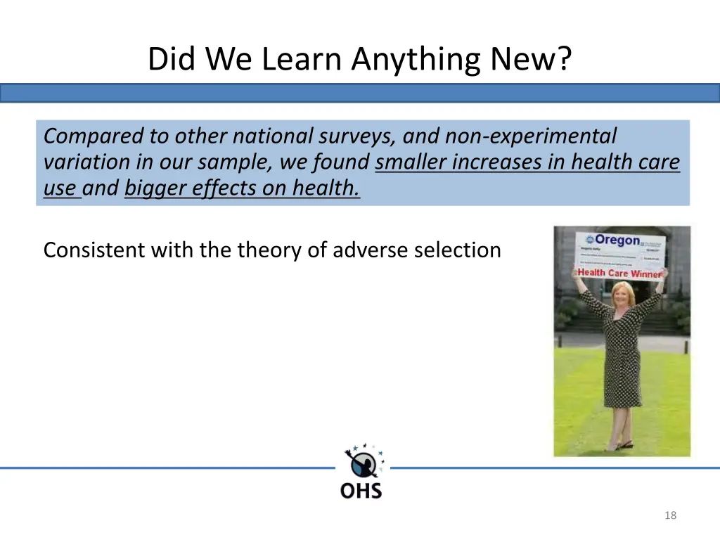 did we learn anything new