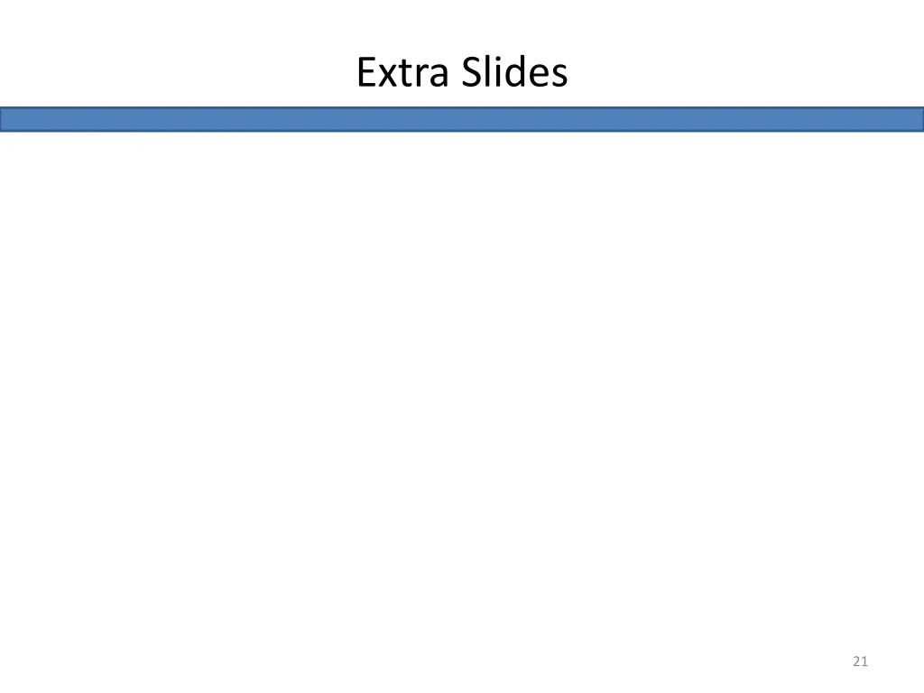 extra slides