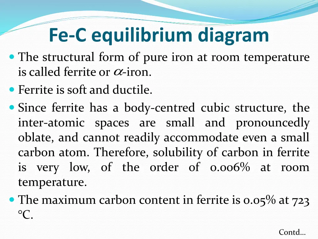 fe c equilibrium diagram the structural form