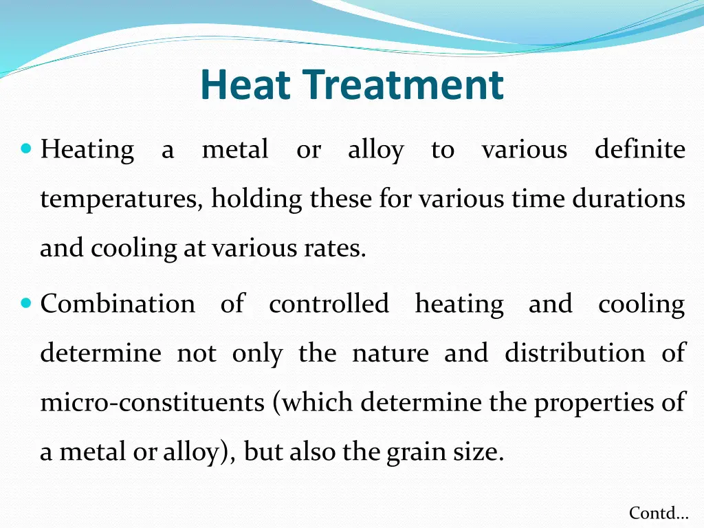 heat treatment